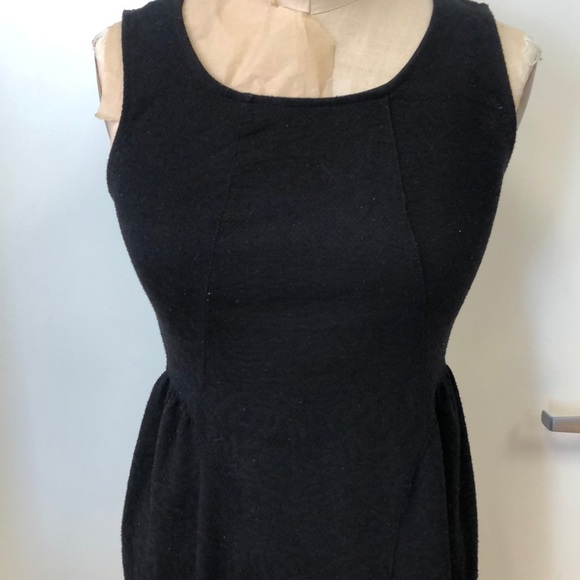 BLACK A LINE DRESS SIZE SMALL - Picture 3 of 5
